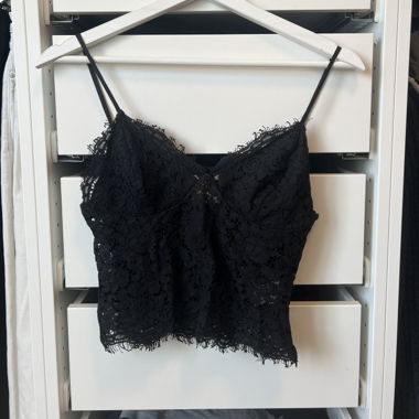 Black Lace Top
