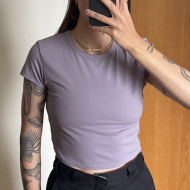 cropped Gymshirt