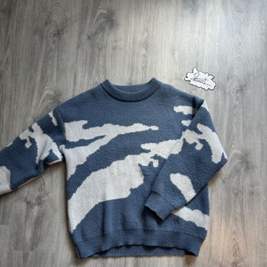 Maglione azzurro cielo Gims