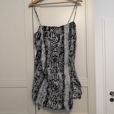 Motel Slipkleid mit Schlangenprint