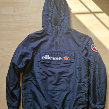 Giacca con cappuccio Ellesse blu scuro