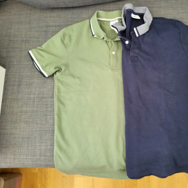 Lot de 2 polos taille S