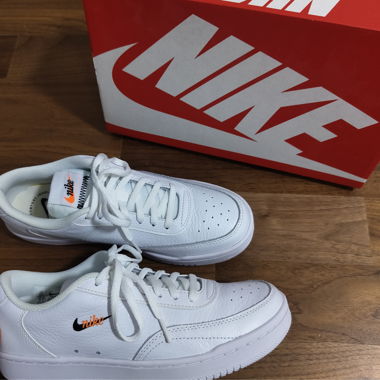 White Nike Low-Top Sneakers
