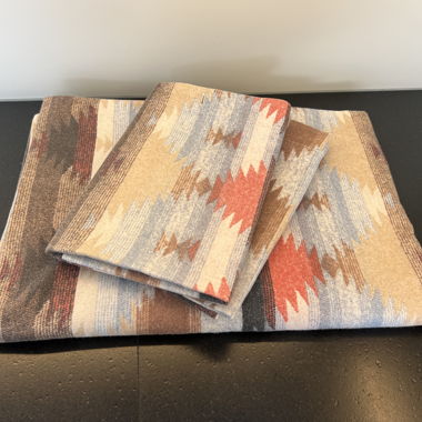 Couverture motif ethnique