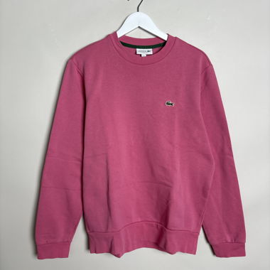 Lacoste pink sweatshirt