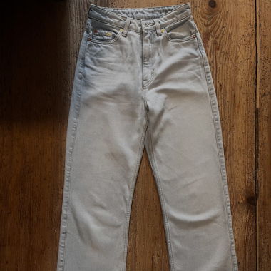light blue straight leg jeans weekday