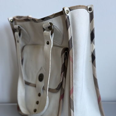Sac à Épaule BURBERRY - Blanc
