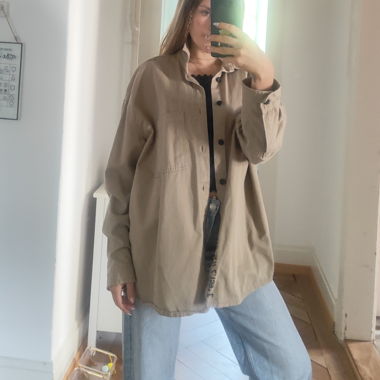 Chemise/Veste beige