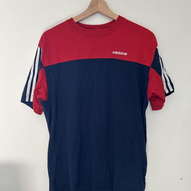 adidas T-shirt red blue