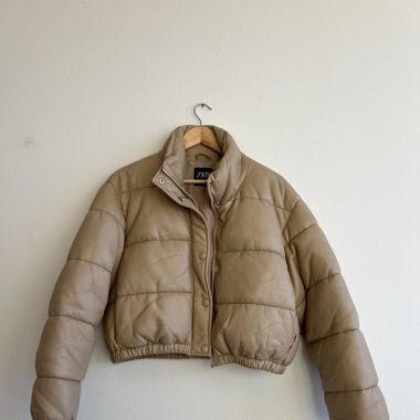 Puffer Jacket brown