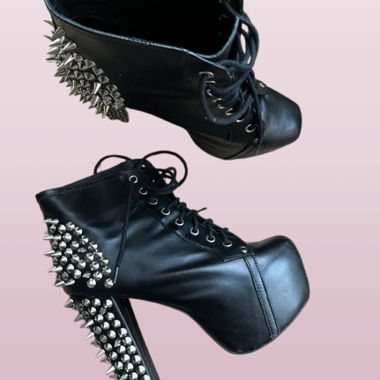 Schuhe «Lita Spikes» von JEFFREY CAMPBELL in 39