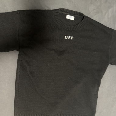 Maglione in maglia Off-White