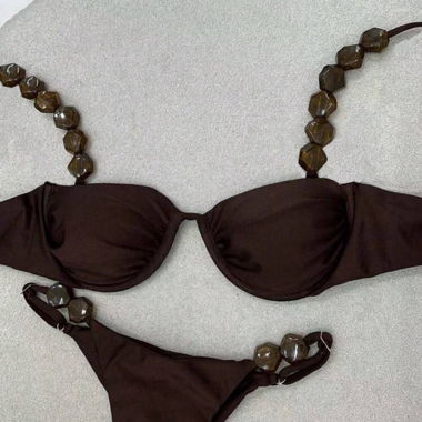 Braune Bikini xs Glamour Style 