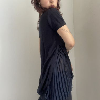 Dunkel blaues Kleid 