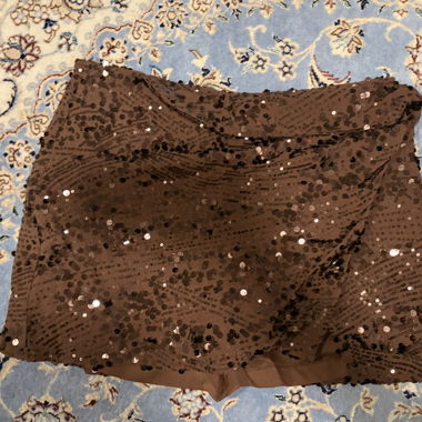 Minigonna ZARA con paillettes