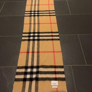 Burberry Kaschmir Schal 30x168cm - Top Zustand!