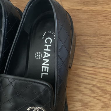 Chanel Quilted Loafers