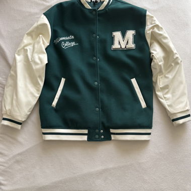 Giacca College stile Varsity