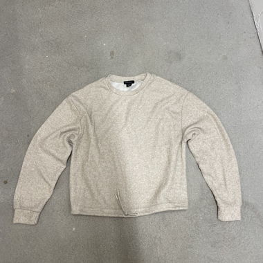 Amisu Beige Knit Sweater S