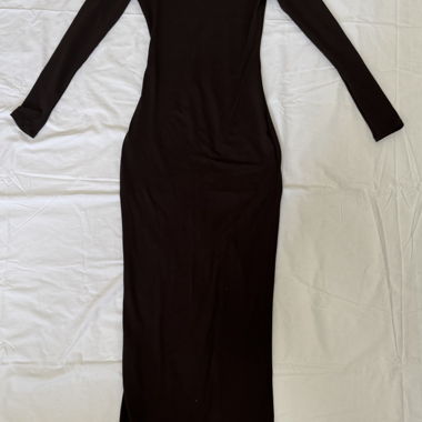 vestito extra lungo