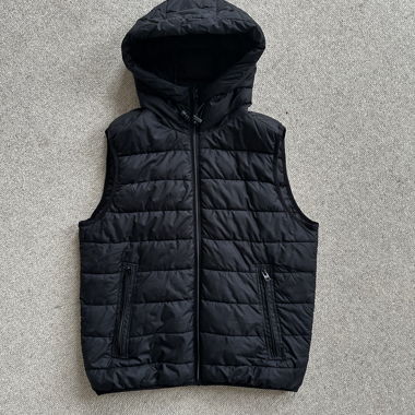 Bershka Quilted Hooded Gilet