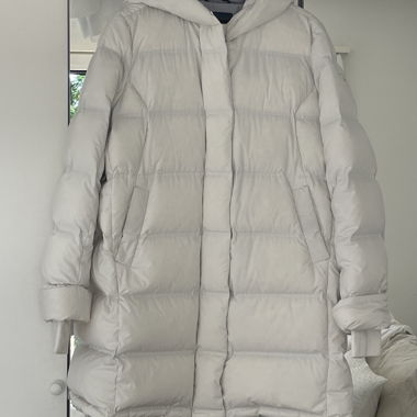 White quilted GANT jacket – Size XL