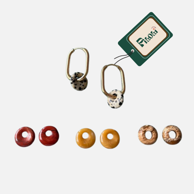Boucles d’oreilles ALACATI 1 pierre 