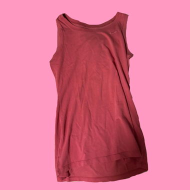 Nike pink sports tank S