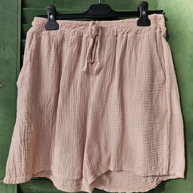Musselin Shorts in Altrose