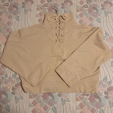Kurzer weiter Pullover beige H&M Grösse EUR S