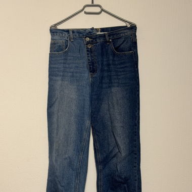 Jeans bicolore de créateur