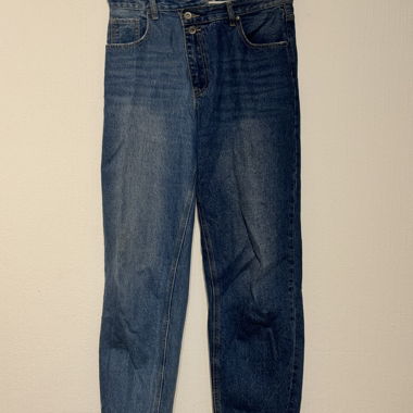 Jeans bicolore de créateur