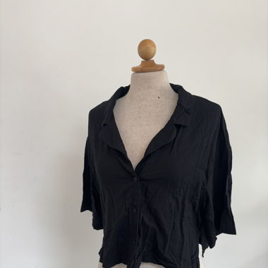 Monki Crop-Bluse