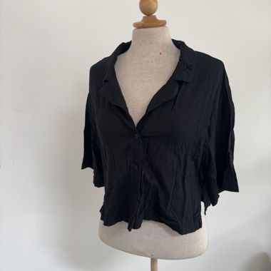 Monki Crop-Bluse