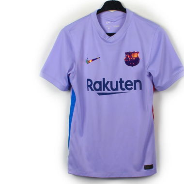 2021-22 FC Barcelona Away Shirt - (M)