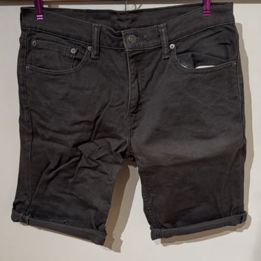Short Levi's en jean noir