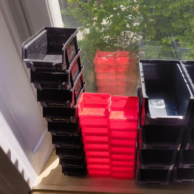 Aufbewahrungsboxen Kleinteilemagazin 3 Grössen