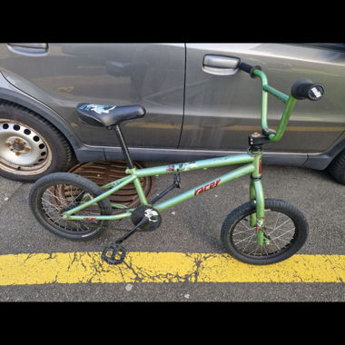 Bici BMX verde