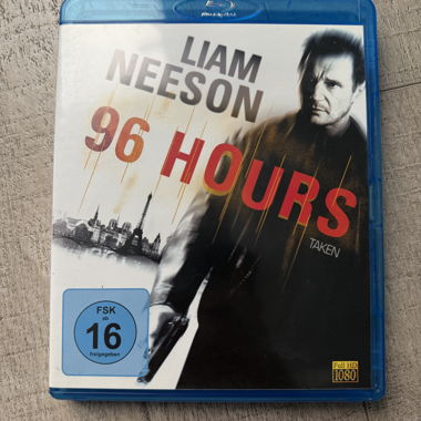 96 Hours Blu-ray DVD