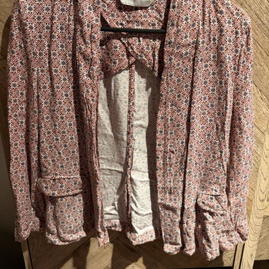 Bershka patterned blouse