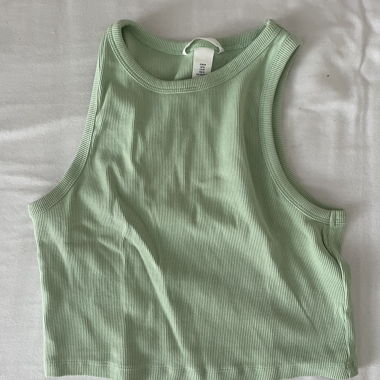 Mintfarbenes Top