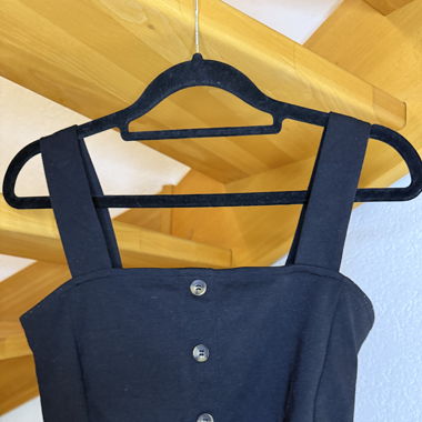 CROP TOP NOIR