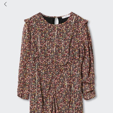 Robe froncée