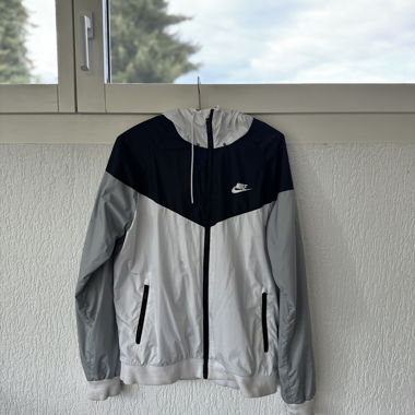 Übergangsjacke weiss/schwarz/grau Nike 