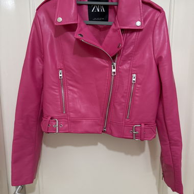 Giacca in ecopelle Zara