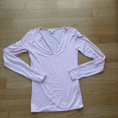 AMISU Pink Long-Sleeve Top