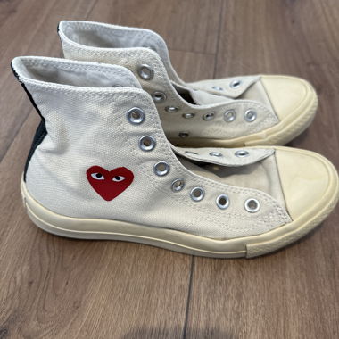 Sneakers alte in tela