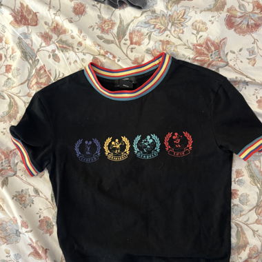 T-shirt Bershka nero
