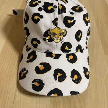 Berretto con stampa leopardata
