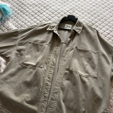 Zara Oversized Hemdjacke